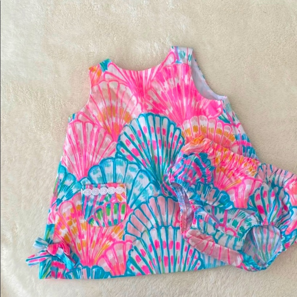 Lilly Pulitzer Infant Dress with Bloomers